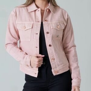 Kimes Ranch Pink Denim Jacket NWOT!